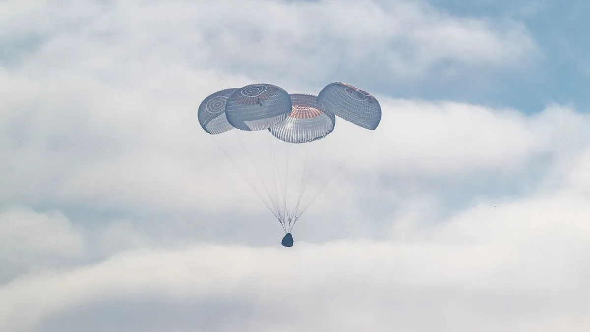 Raumfahrt: Vier Astronauten von der ISS zur Erde zurückgekehrt