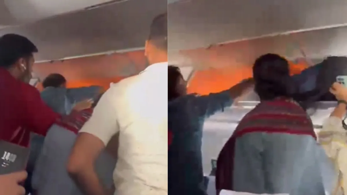 IndiGo flight’s emergency landing in Hyderabad after power bank catches fire mid-air