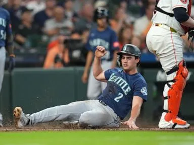 Cole Young powers the Mariners past the Astros 10-5 with a homer and 4 RBIs