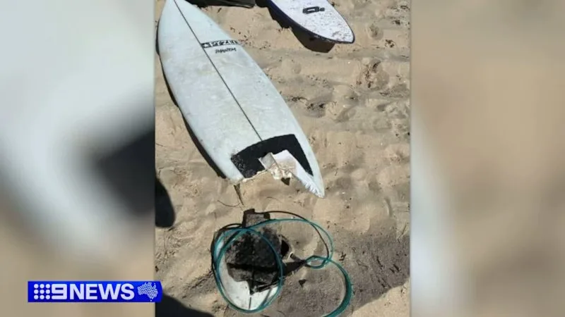 Father in hospital after shark attack