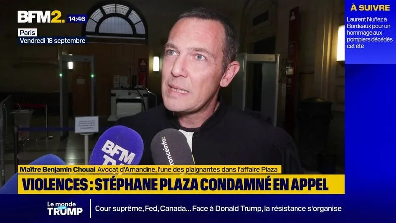 Peine alourdie en appel pour Stéphane Plaza: "La cour ne s'est pas laissé enfumer", réagit l'avocat de l'une des plaignantes