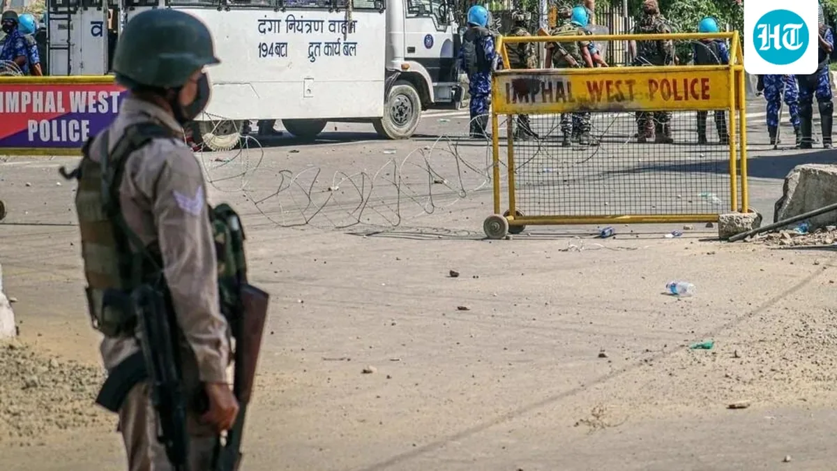 Body left outside Manipur CM's bungalow after two killed in ongoing violence