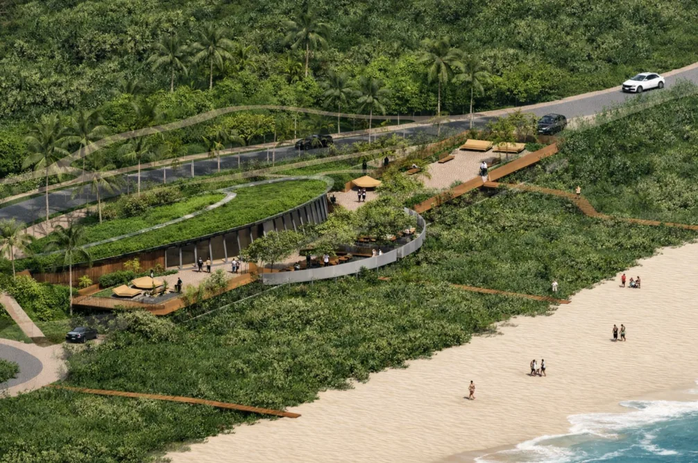 Condomínio de alto padrão, hotel de luxo e parques: investimento vai transformar praia vizinha de Balneário Camboriú em novo hub turístico