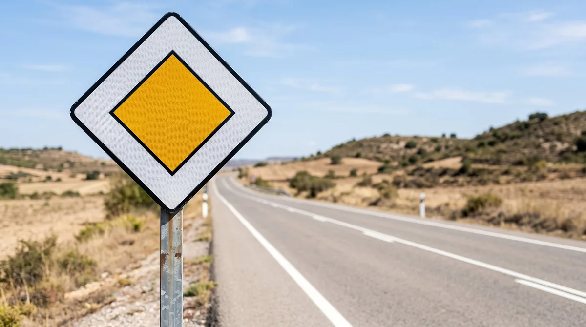 Qué significa la señal de tráfico ‘del huevo frito’ y por qué todos los conductores la deben conocer