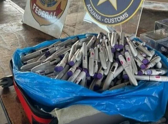 Apreensões de canetas emagrecedoras chegam a R$ 5,9 milhões em MS