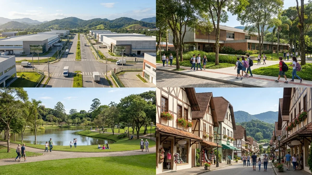 Capital Nacional dos Atiradores por lei, esta cidade catarinense é a 51ª do país em qualidade de vida e sede de uma gigante global