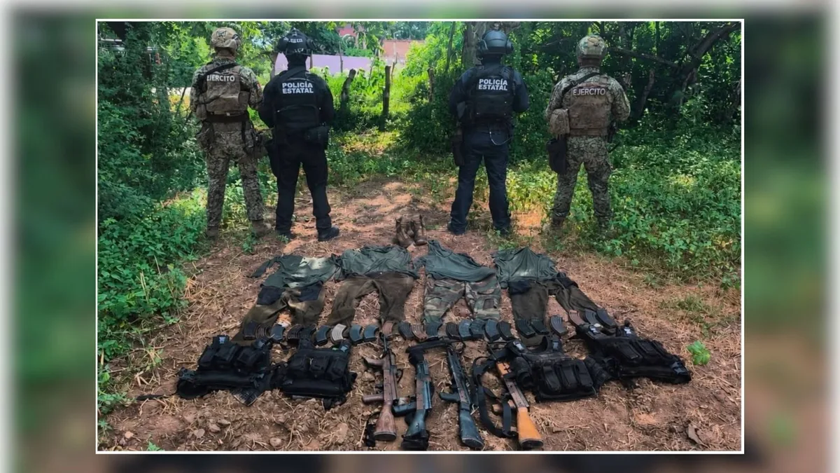 Operativos en 20 municipios de Sinaloa culminan con la detención de 16 personas y aseguramiento de explosivos
