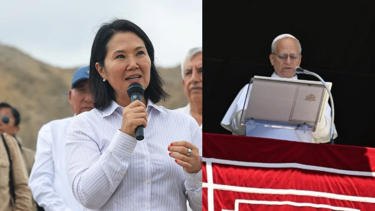 Keiko Fujimori envía mensaje al papa León XIV por su salud: “Nuestros corazones y oraciones lo acompañan”