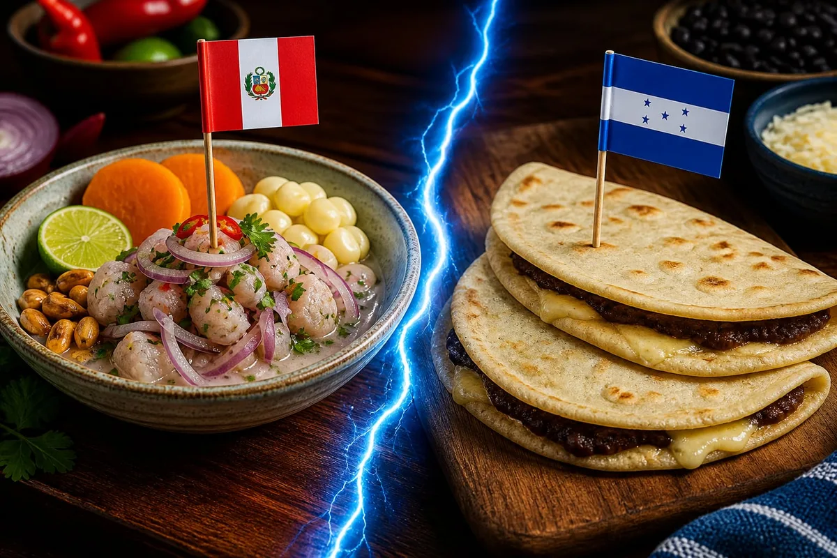 Perú vs. Honduras en el Mundial de Comidas de Ibai: ¿cómo votar por el ceviche peruano?