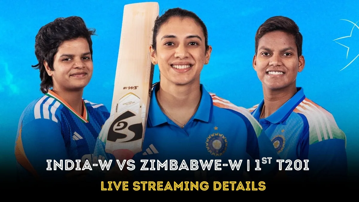 IND vs ZIM live streaming: Where to watch today's women's T20I match?