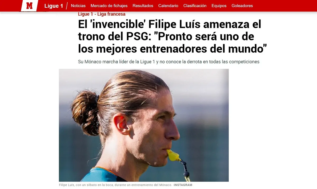 Chamado de "invencível" por jornal espanhol, Filipe Luís diz: "Um jogo de cada vez"