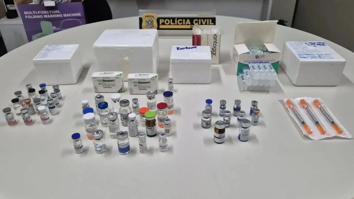 Enfermeira é presa no ES suspeita de vender produtos estéticos como botox e tirzepatida sem registro
