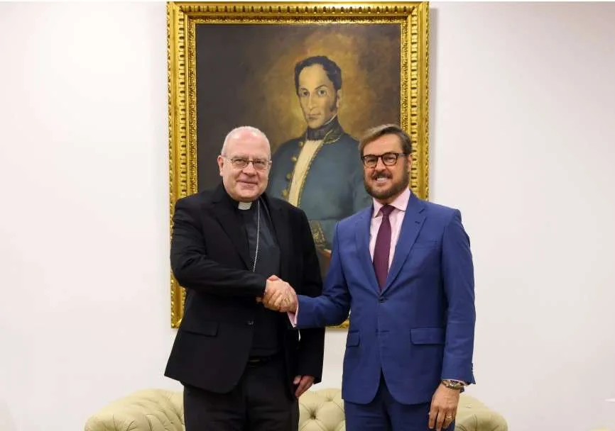 Venezuela y la Santa Sede se reúnen para sumar esfuerzos para el diálogo