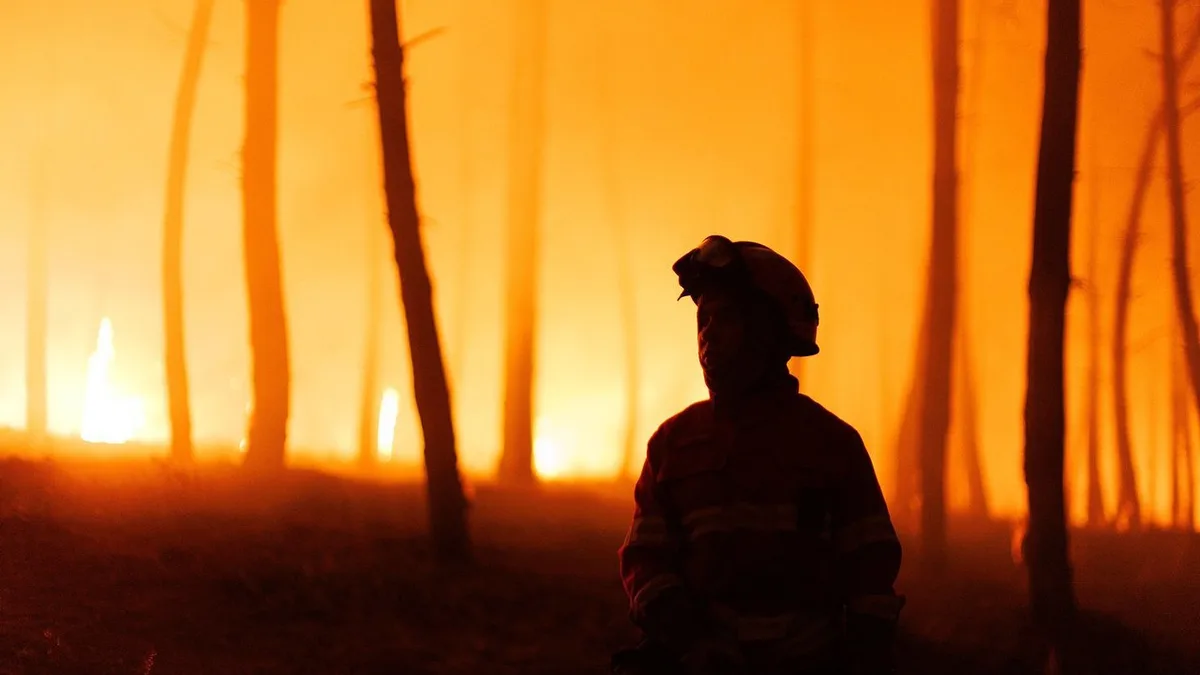 Bélgica enfrenta "maior incêndio da sua história recente"