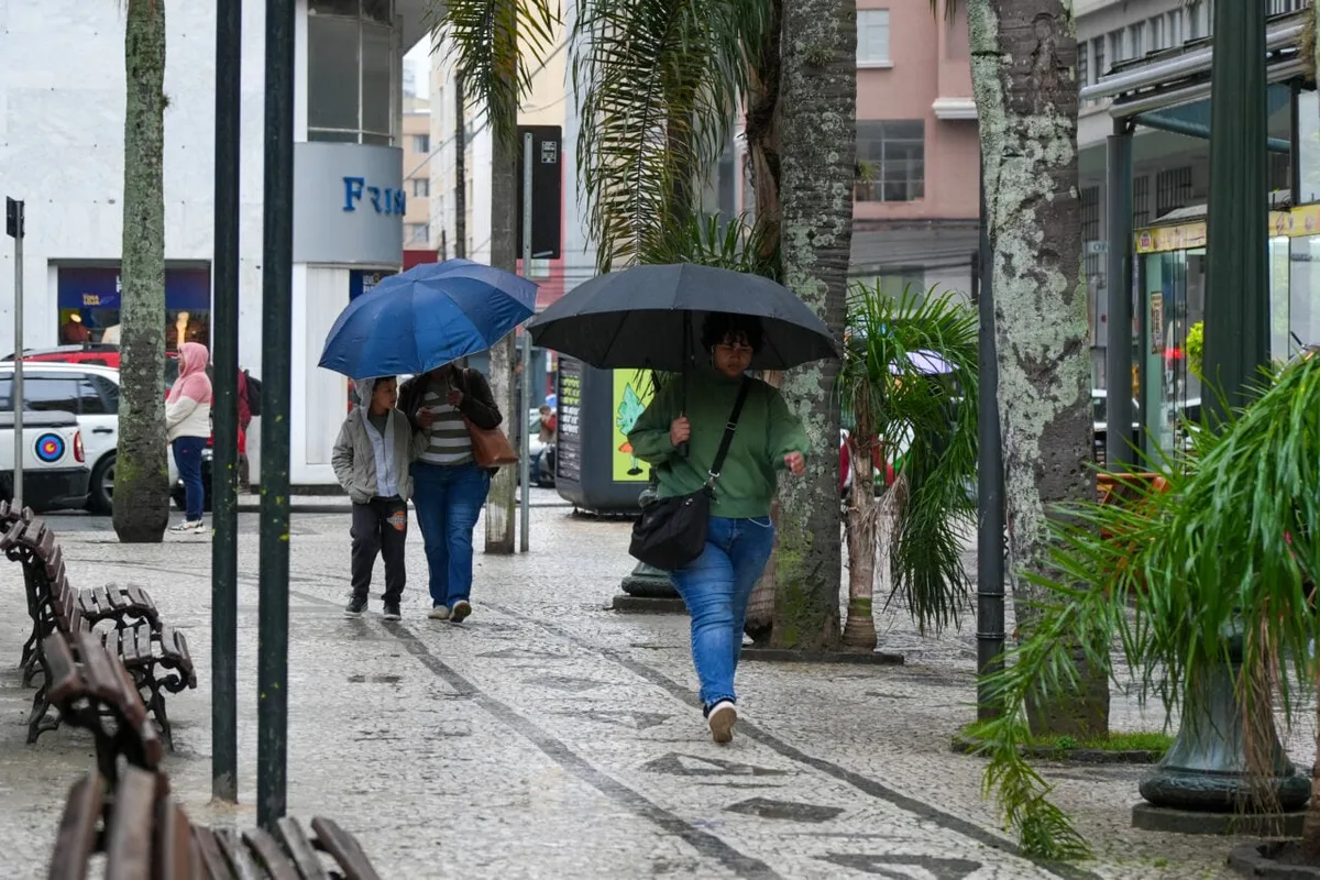 Paraná está sob alerta de temporais nesta semana