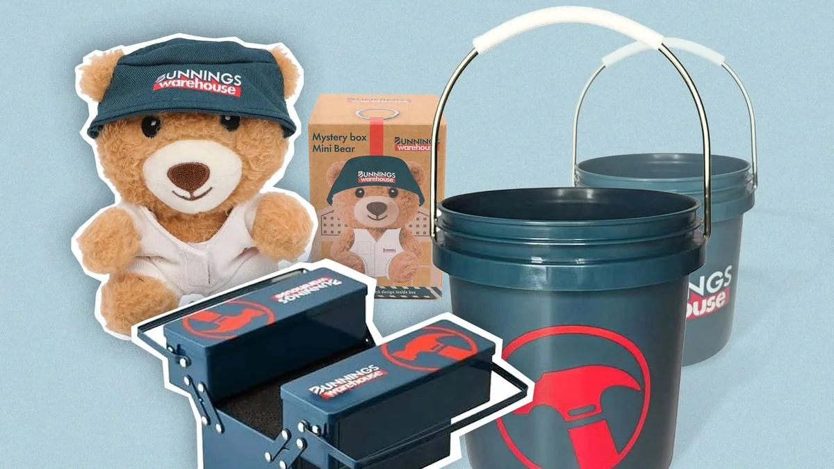 Bunnings box bears: Hardware giant sparks social media frenzy over blind mystery boxes
