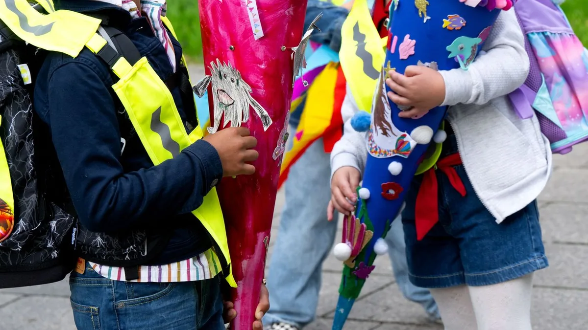 Einschulung: Lehrergewerkschaft: Schultüten sind nicht das Wichtigste