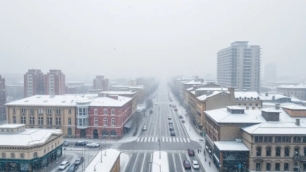 Hay alerta amarilla por nevadas y lluvias para este sábado 29 de agosto en Río Negro: las zonas afectadas