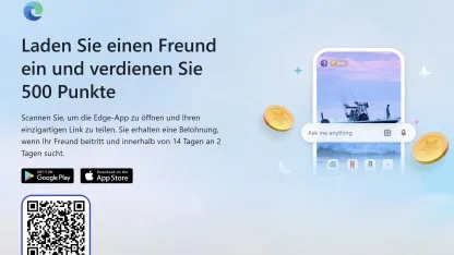 Browser: Microsoft belohnt Edge-Downloads mit Extrapunkten
