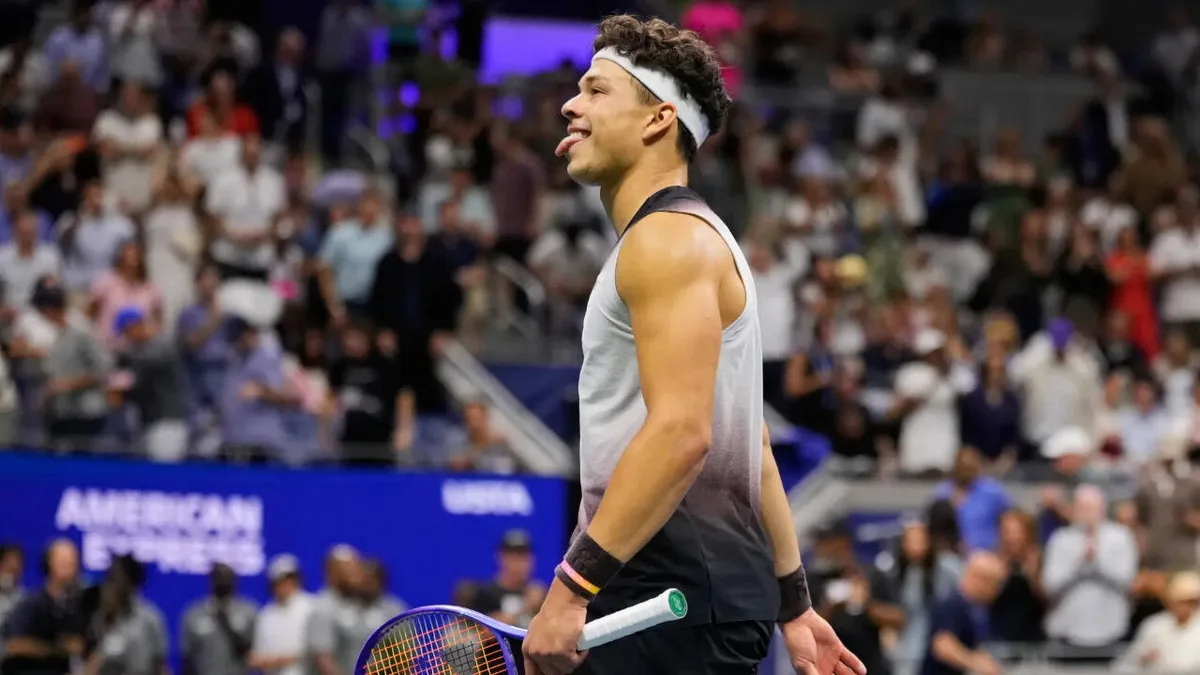 Ben Shelton smashes 158 mph serve, sets new Grand Slam record at US Open