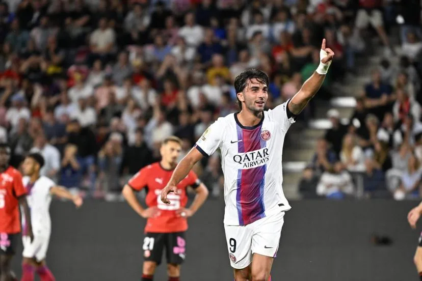 Un doublé pour ses débuts avec le PSG : les deux buts de Ferran Torres face à Rennes en vidéo