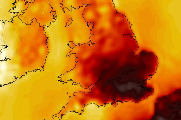 UK weather maps reveal new heat surge with 12 counties at 29C or more – list
