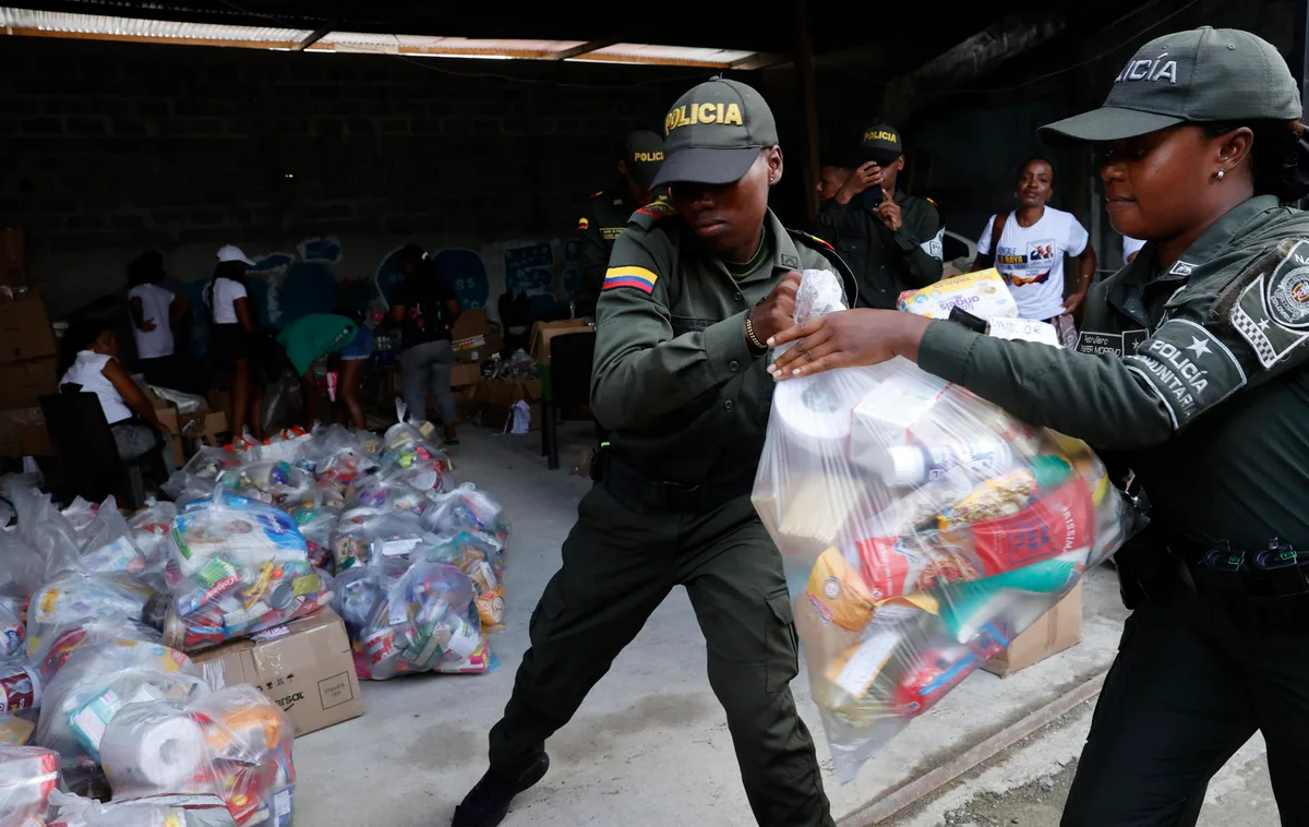 Comenzaron a llegar las toneladas de ayuda para damnificados de Quibdó por terremoto en Colombia