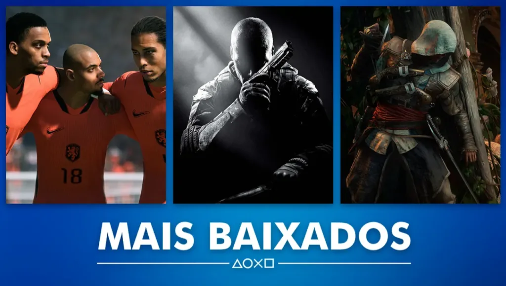 PlayStation divulga os jogos mais baixados no mês de julho