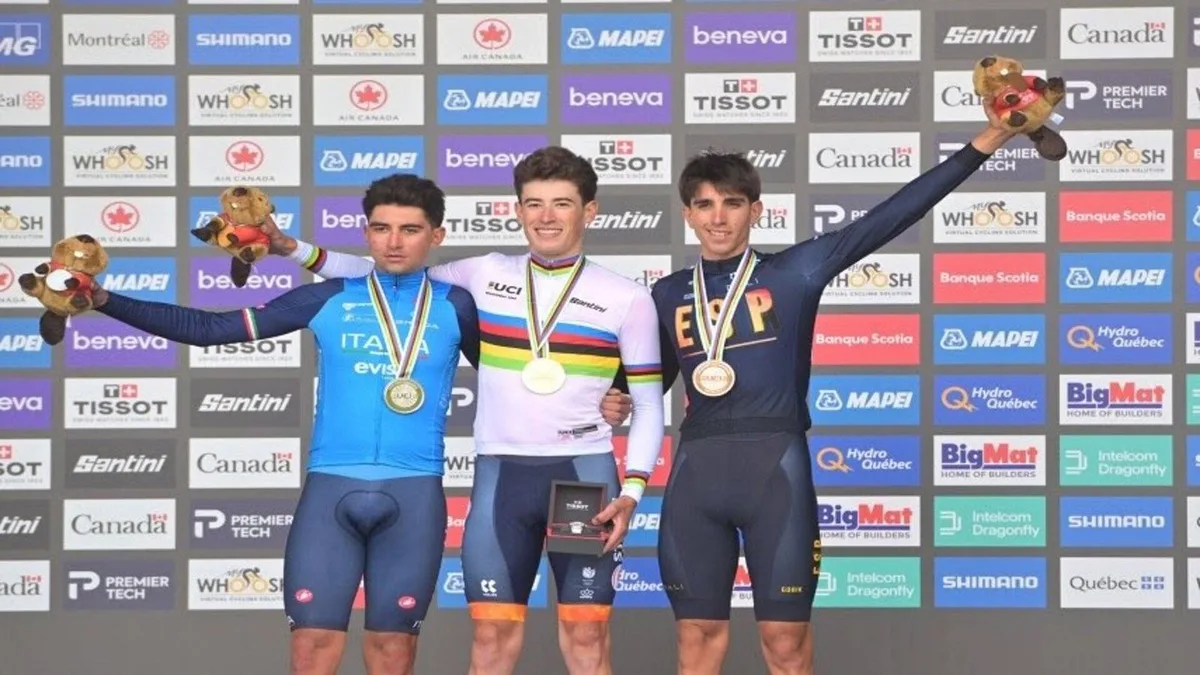 El español Héctor Álvarez se cuelga un bronce en la contrarreloj sub-23 del Mundial de ciclismo