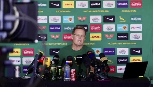 Rassie Erasmus challenges Springboks to turn hurt into fuel to gain redemption in Cape Town