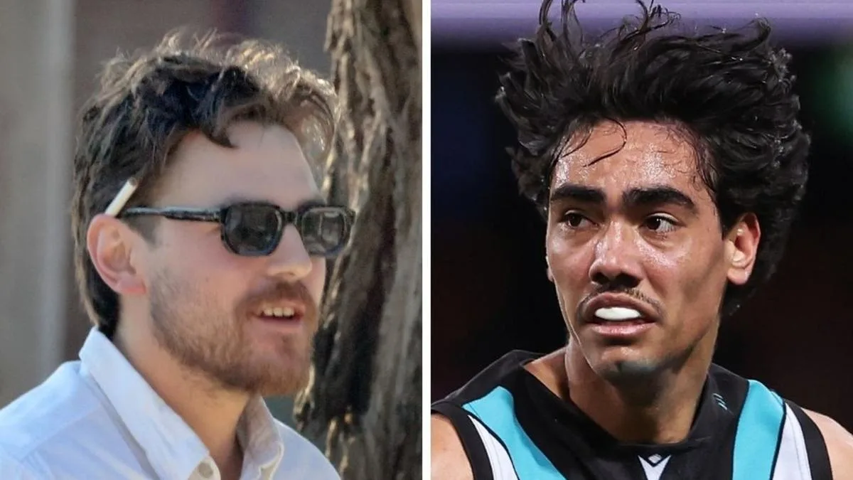 Ethan Quinn, 32, accused of harassing Port Adelaide player Jase Burgoyne on social media