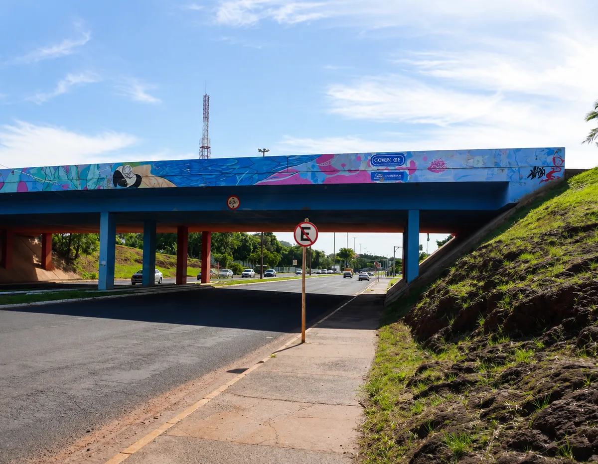 Nova vistoria do MP mostra que erosões e infiltrações seguem no viaduto da UFMS
