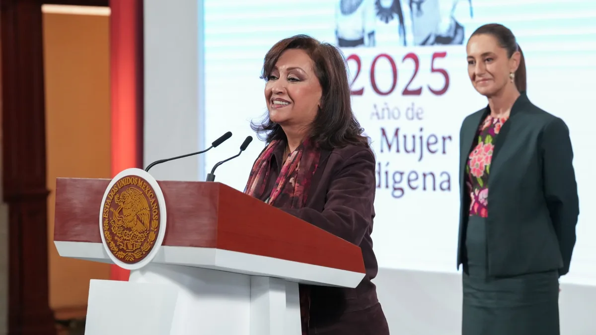 Gobernadora de Tlaxcala celebra respaldo de Sheinbaum sobre disminución en trata de personas tras señalamientos