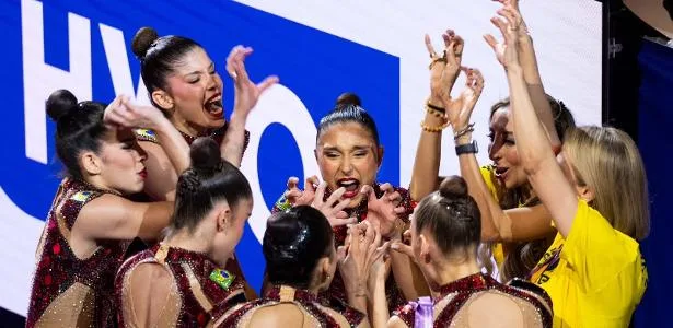 Brasil se classifica para duas finais do Mundial de ginástica rítmica