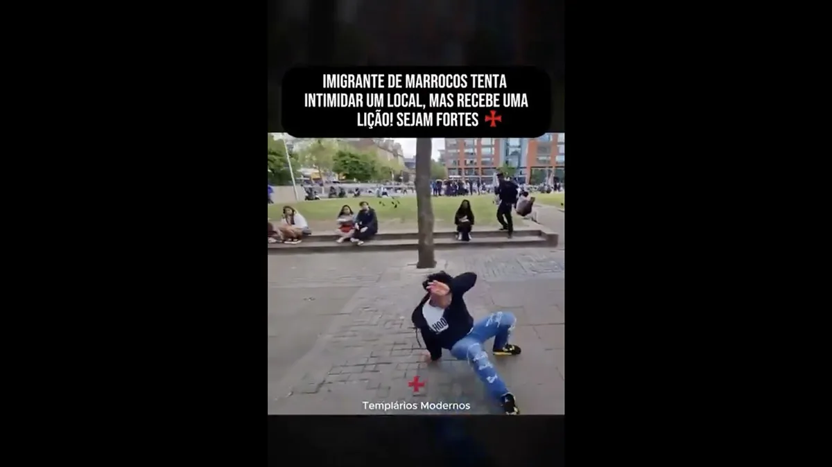 Vídeo publicado por André Ventura é recente e mostra um desacato provocado por um imigrante marroquino?