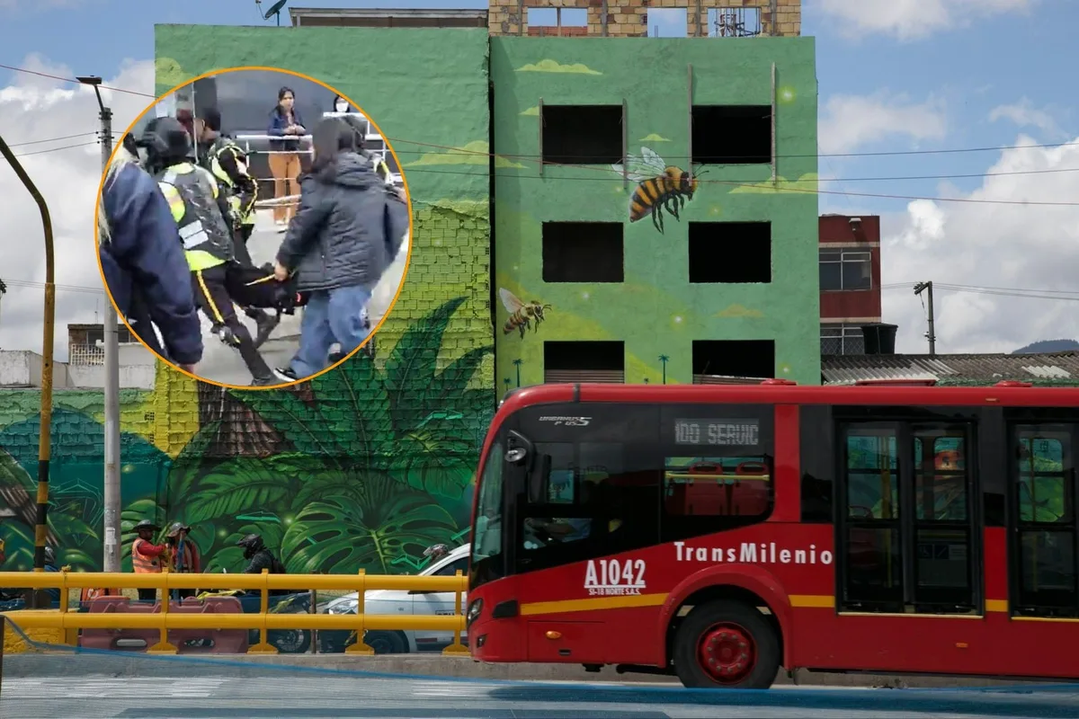 Asesinaron a un guarda de seguridad en una estación de Transmilenio en Soacha: intentaba impedir que una pareja se colara en el sistema