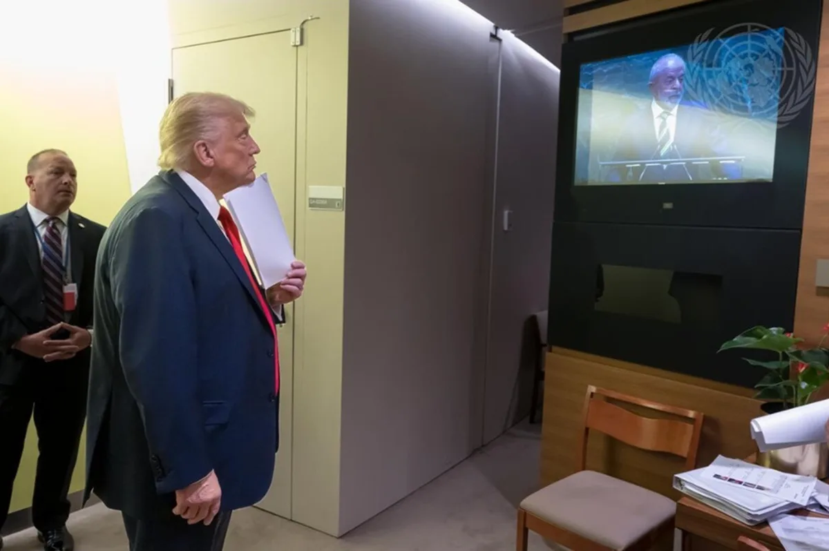 Relembre a 'química' entre Lula e Trump na Assembleia Geral da ONU em 2025 e como ela desandou desde então