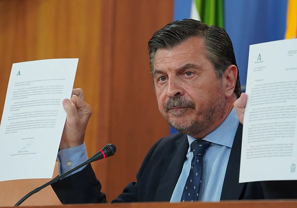Una carta del Gobierno andaluz desmonta la ofensiva de María Jesús Montero contra Juanma Moreno por la violencia machista