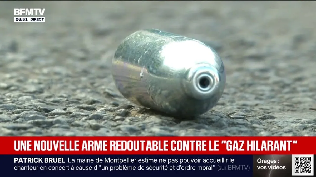 La ville de Cannes annonce tester un nouveau détecteur de protoxyde d'azote lors de contrôles routiers