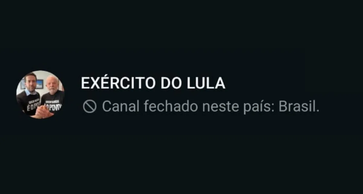 Após decisão de Nunes Marques, canal 'Exército de Lula' sai do ar e poderá ser retomado após 48 horas