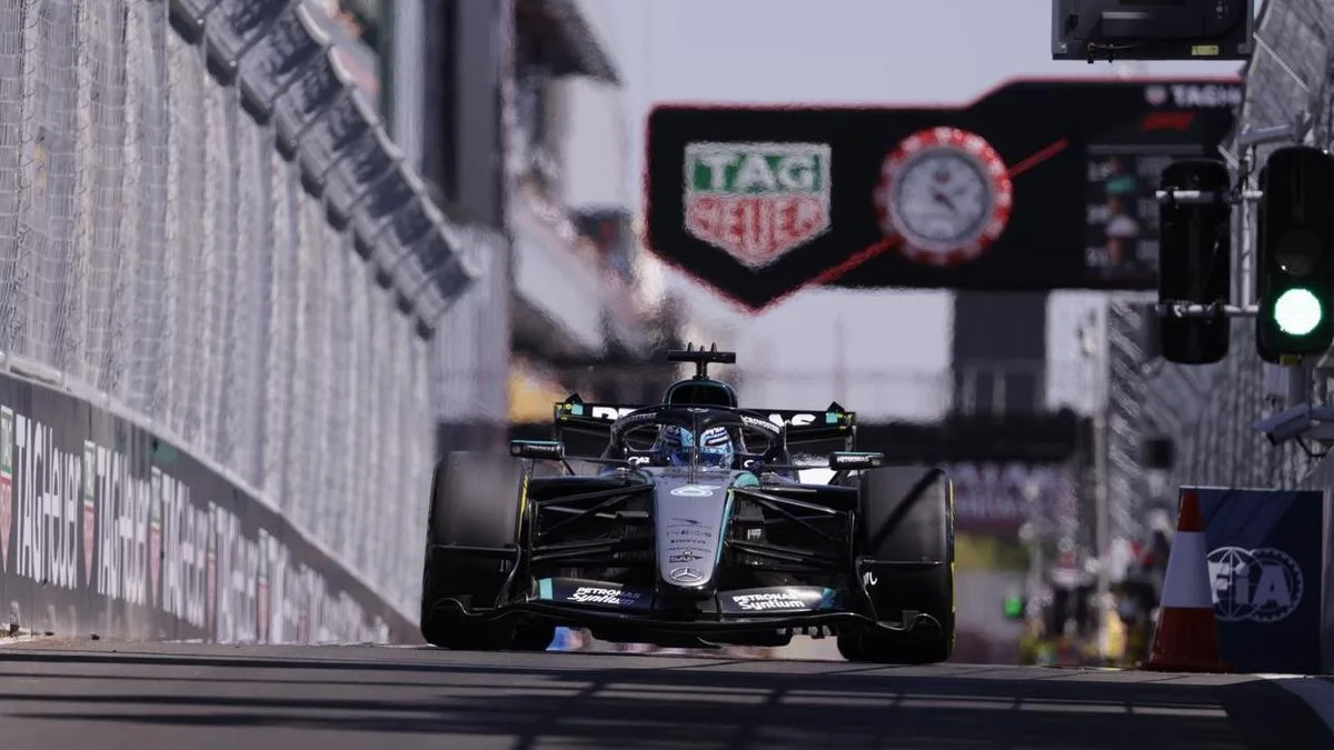 Mercedes duo top timesheets as F1 returns to Madrid