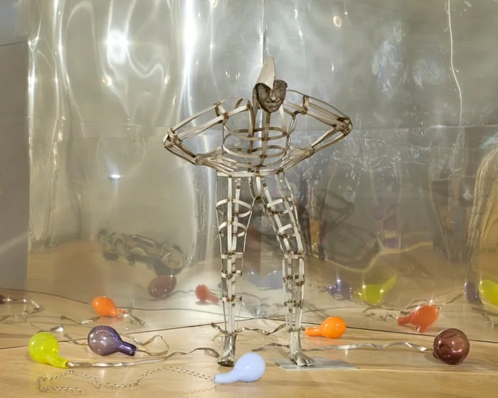 Turner prize review – soulful cyborgs go into battle with a stack of massive Hobnobs