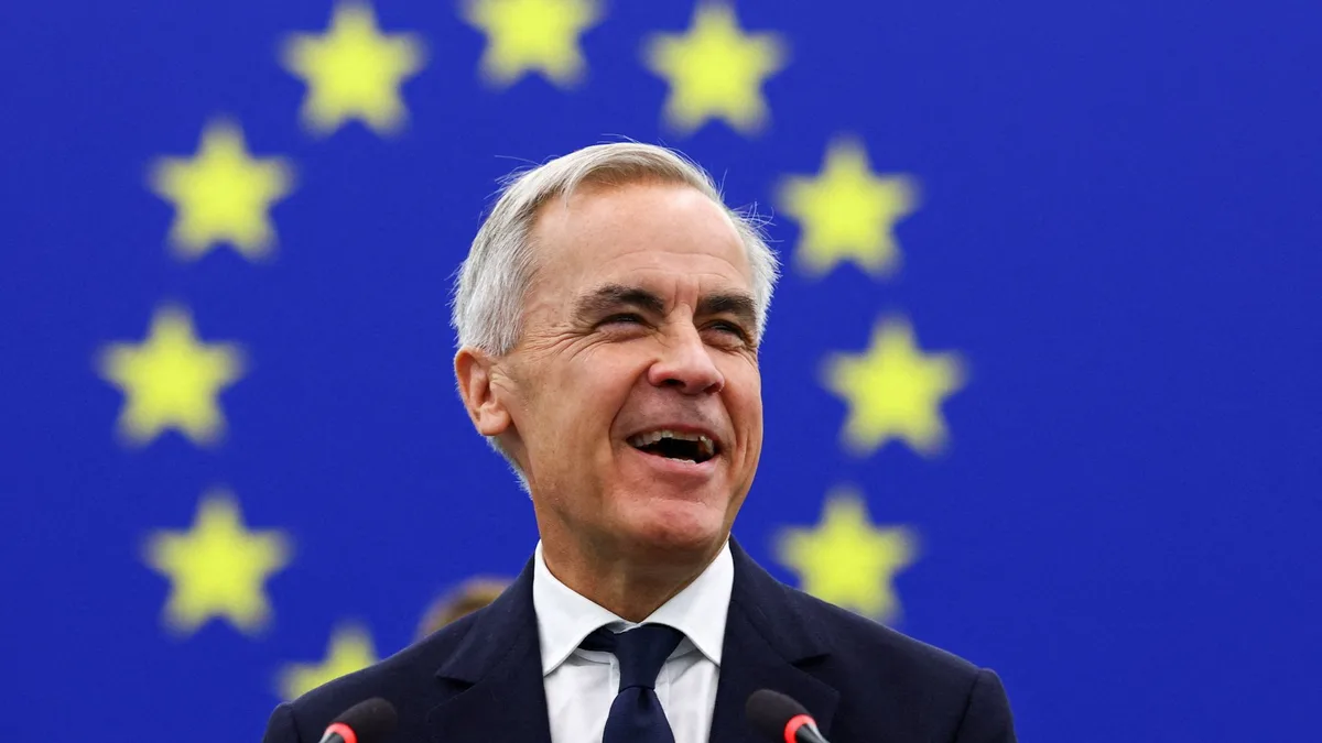 Carney aims dig at Trump as he welcomes EU membership proposal