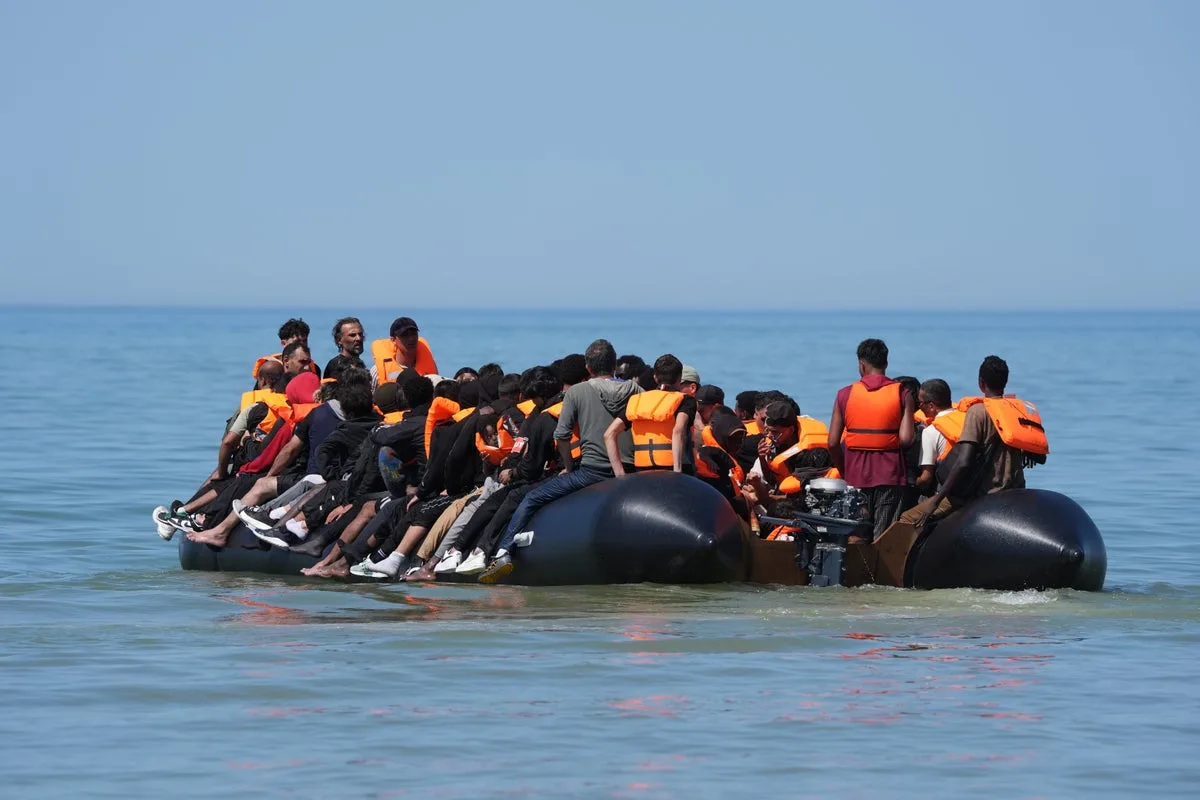 English Channel small-boat arrival numbers reach six-year low