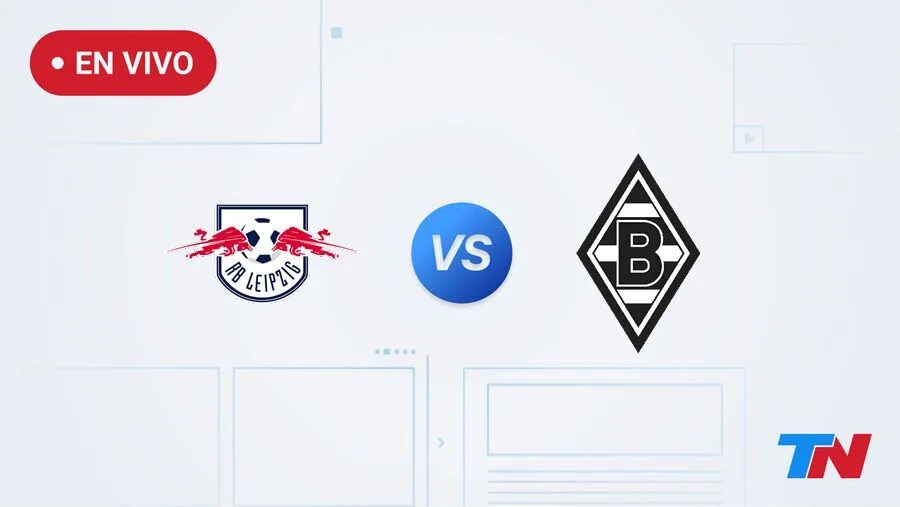 RB Leipzig vs Borussia M. en vivo por la fecha 1 de la Bundesliga de Alemania: hora, dónde ver y formaciones