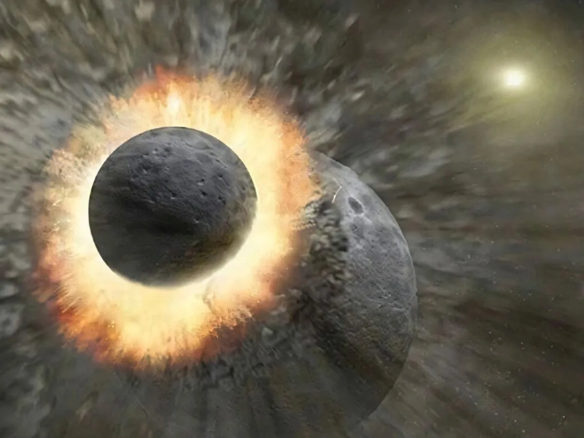 Et, en quelques heures, naquit la Lune...