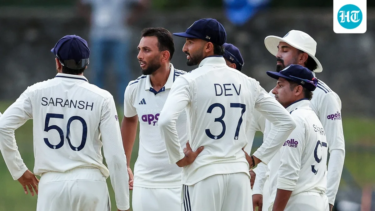 IND vs SL Live Score, 2nd Test: India eye early wickets, massive lead after Sri Lanka slip to 8/2