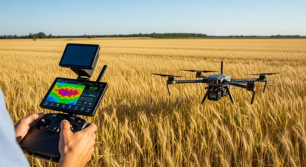 Panamá ensaya un dron con tecnología de radar para medir la humedad en cultivos de arroz