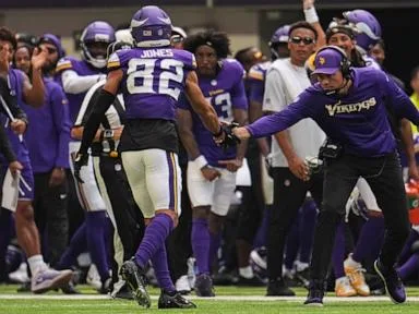 Vikings WR Jeshaun Jones gets a 3-game suspension for violating the NFL's substance abuse policy