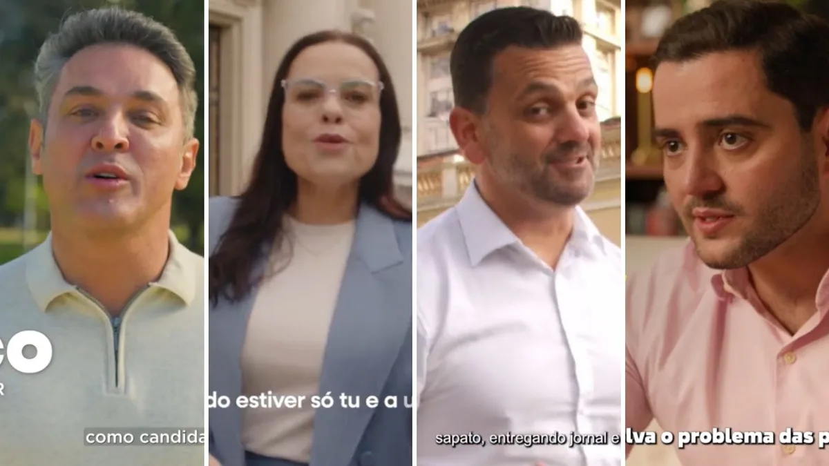 Enchente e apresentação dos candidatos são destaques do 1º programa eleitoral no RS